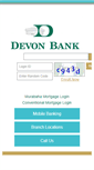 Mobile Screenshot of devonbank.com